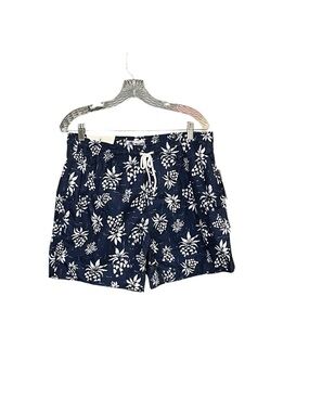 Trunks Surf & Swim Co Sano Pineapple Swim Trunks Men’s L NWT Quick Dry Navy